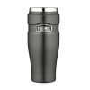 Thermos Style - vodotesný termohrnček 470 ml - metalicky šedý