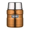 Thermos Style - termoska na jedlo so skladacou lyžicou a šálkou 470 ml - medená