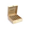 DoTerra Wooden Box s gravírovaným logom na esenciálne oleje 25x15ml