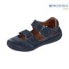 Protetika - barefootové polootvorené topánky BERG marine TOP AKCIA!