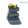 Protetika - zimné barefootové topánky TARIK denim - zateplené kožušinkou