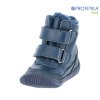 Protetika - zimné barefootové topánky TARIK navy - zateplené kožušinkou