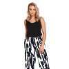 Dámske vzorované nohavice BAMBOO Doctor nap 4209