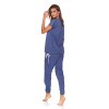 Dámske pyžamo Doctor nap 9901 - BEST MOM modrá