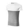 Unisex tričko ADLER Connection 177 dvojfarebné - biela