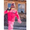 Dievčenská čiapka s brmbolcom Color Kids - ružová