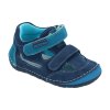 Protetika - barefootové polootvorené topánky FLIP blue