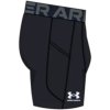 Kompresné kraťasy 1361596-001 UA HG Armour Shorts-BLK Black