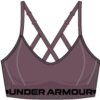 Podprsenka Under Armour UA Seamless Low Long Bra-PPL Ash Plum