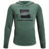 Chlapčenská zateplená mikina Under Armour 1361690-370 zelená