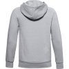 Chlapčenská mikina s kapucňou Under Armour 1357609-011 svetlosivá