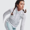Dámske tričko s technológiou HeatGeart Engineered1 2 Zip-WHT