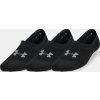 Dámske ponožky Under Armour 3 ks - 1370075-001 čierna