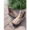 Protetika - barefoot prechodné čižmy TITA beige  - TOP AKCIA!