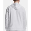 Mikina s kapucňou UA Rival Fleece Hoodie-WHT