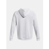Mikina s kapucňou UA Rival Fleece Hoodie-WHT