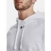 Mikina s kapucňou UA Rival Fleece Hoodie-WHT