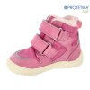 Protetika - zimné barefoot topánky DAXI pink s PRO-tex membránou