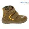 Protetika - zimné barefoot topánky GERO khaki s PRO-tex membránou