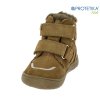 Protetika - zimné barefoot topánky GERO khaki s PRO-tex membránou