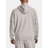 Pánska mikina UA Essential Fleece FZ Hood-GRY