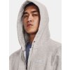 Pánska mikina UA Essential Fleece FZ Hood-GRY