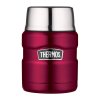 Thermos Style - termoska na jedlo so skladacou lyžicou a šálkou 470 ml - malina
