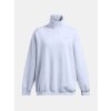 Dámska mikina UA Icon Fleece OS Mock Crew-BLU