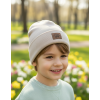 Chlapčenská čiapka Fun Time 48-131 béžová