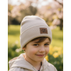 Chlapčenská čiapka Fun Time 48-131 béžová
