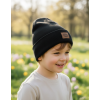 Chlapčenská čiapka Fun Time 48-131 čierna