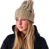 Dámska zimná čiapka COOZY P-030 teplá béžová TOP AKCIA!