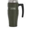 Thermos Style - vodotesný termohrnček s madlom 470 ml - zelený