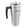 Thermos Icon - vodotesný termohrnček s držadlom 470 ml - nerez