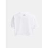 Dámske tričko UA W BOXY CROP LOGO SS-WHT