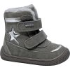 Protetika - zimné barefootové topánky LINET grey - zateplené kožušinkou