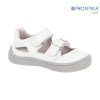 Protetika - barefoot polootvorené topánky TERY white TOP AKCIA!