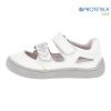 Protetika - barefoot polootvorené topánky TERY white TOP AKCIA!