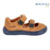 Protetika - barefootové polootvorené topánky TERY brown