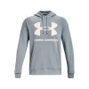 Mikina s kapucňou UA Rival Fleece Big Logo HD-BLU