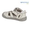 Protetika - barefoot polootvorené topánky KENDY white