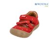 Protetika - barefoot polootvorené topánky TAFI red