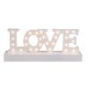Led svetelná svadobná dekorácia LOVE 30x12vcm