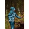 Softshellová bunda WAMU s fleecom MASKÁČ - petrolejová