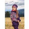 Softshellová bunda WAMU s fleecom SOVA -  fialová