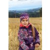 Softshellová bunda WAMU s fleecom SOVA -  fialová