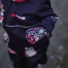 Softshellové rukavice WAMU s fleecom SOVA - fialová