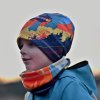 Fleecový nákrčník MOUNTAIN BIKE - viacfarebná