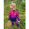 Softshellové nohavice WAMU s fleecom MOZAIKA - fialová