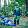 Softshellové nohavice WAMU s fleecom MOZAIKA - zelená